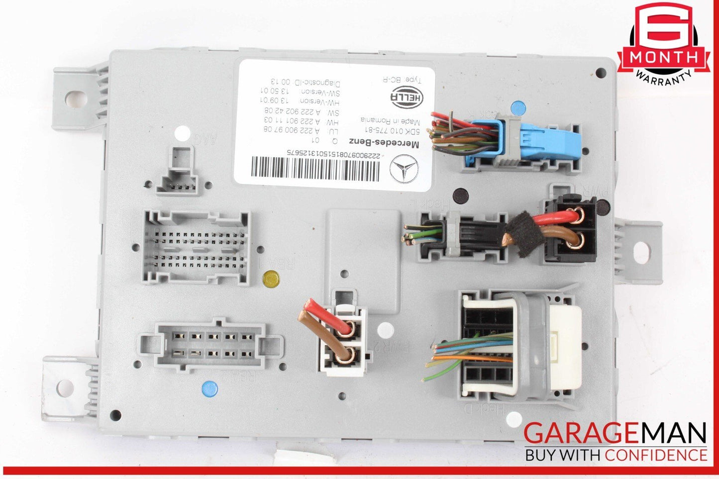 15-18 Mercedes W205 C300 C400 C350e Rear Trunk SAM Control Module Unit OEM