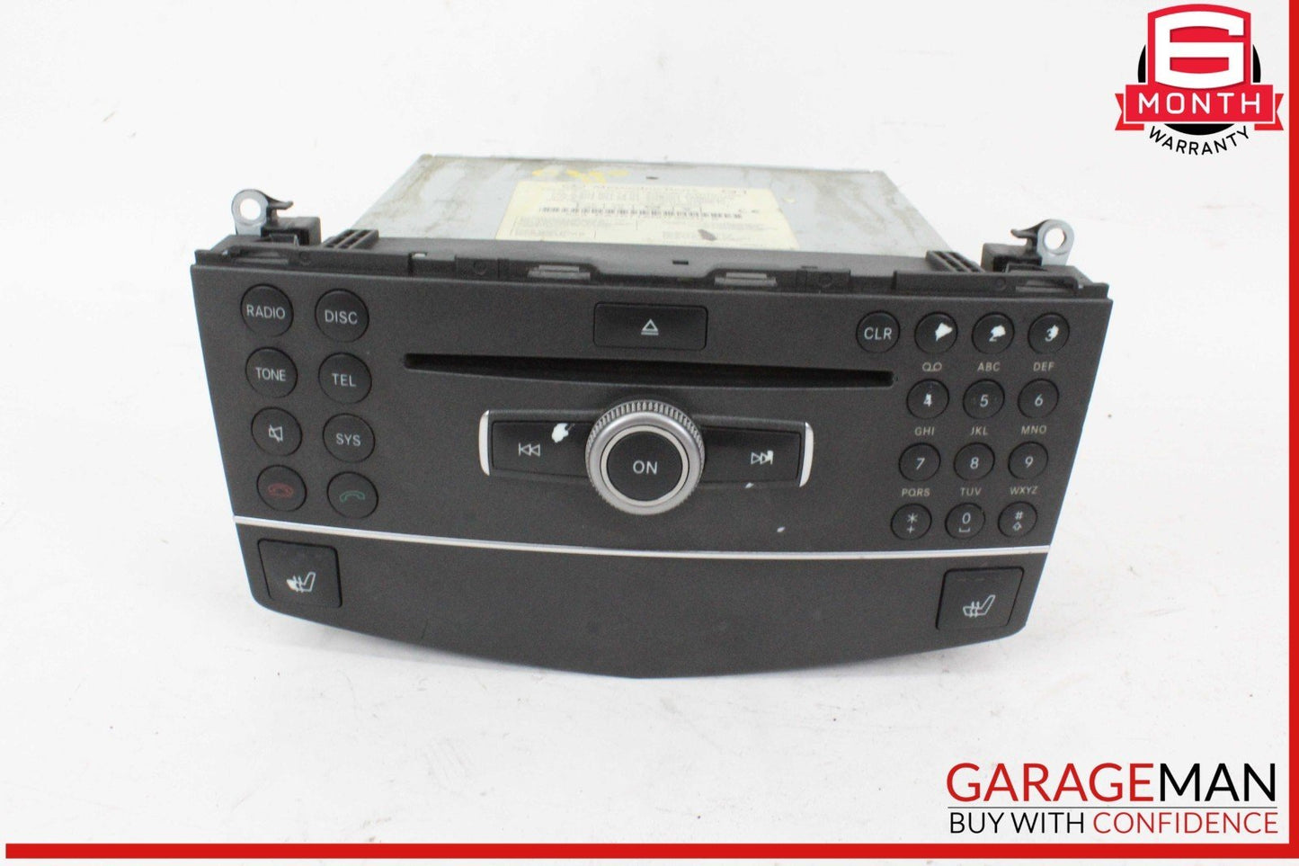 08-11 Mercedes W204 C300 Head Unit Navigation Command Command CD Player OEM