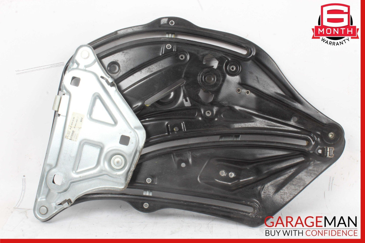 10-16 Mercedes W207 E350 E400 Rear Left Window Regulator Motor Plate Frame OEM