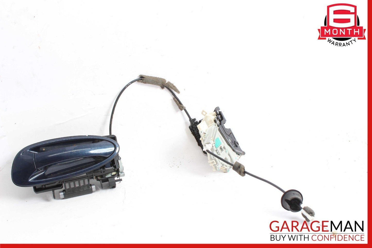 11-18 Porsche Panamera Rear Left Side Door Lock Latch Actuator w/ Door Handle