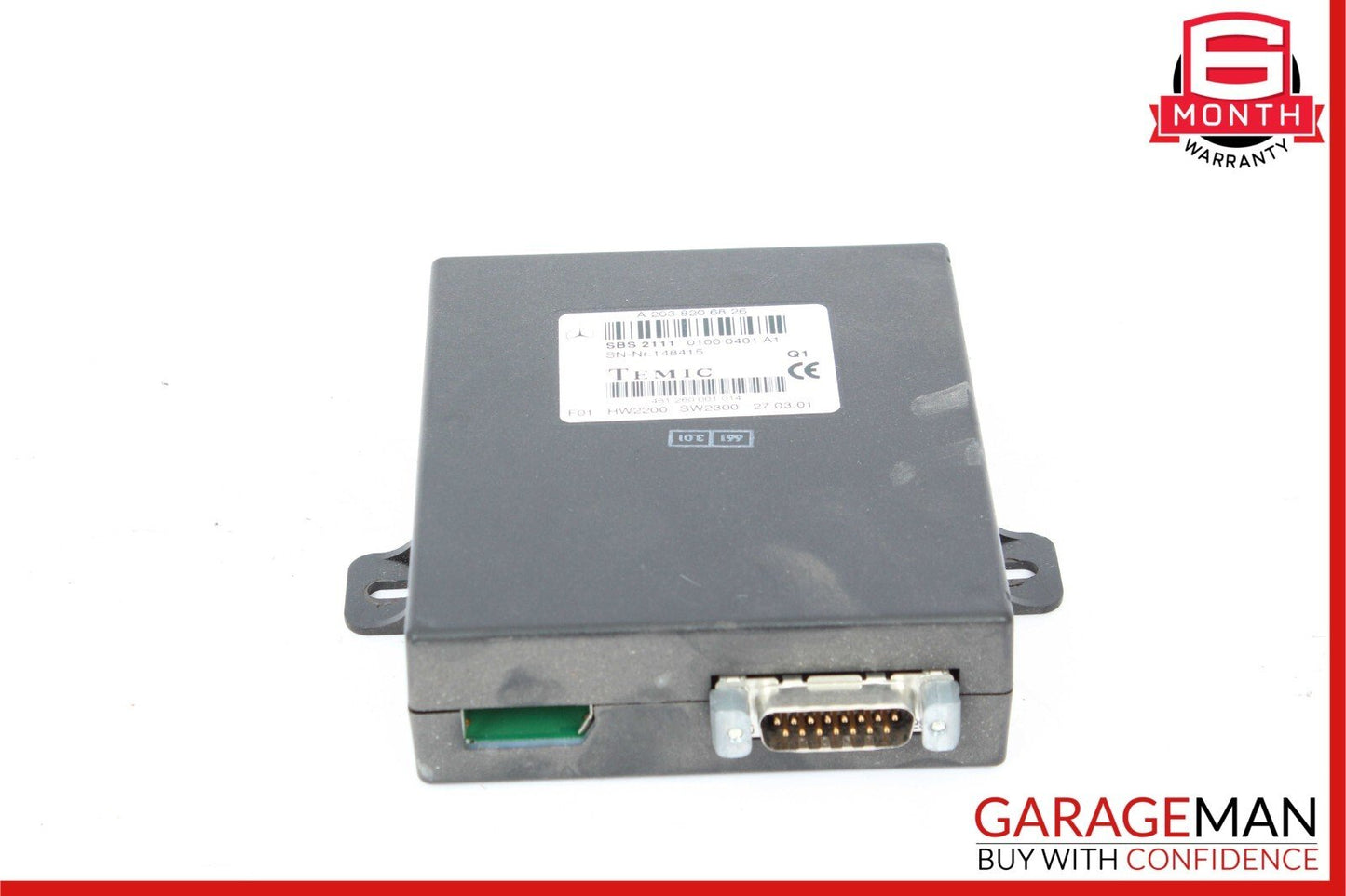 00-06 Mercedes W215 CL600 E320 S600 CLK55 AMG Voice Recognition Control Module