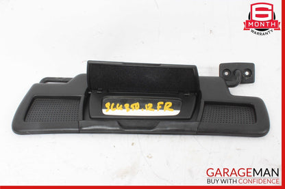 12-20 Mercedes R172 SLK250 Front Right Side Sun Visor Sunvisor Shade Cover Black