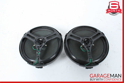 08-11 Mercedes W204 C300 Rear Right & Left Side Door Sound Speakers Set OEM