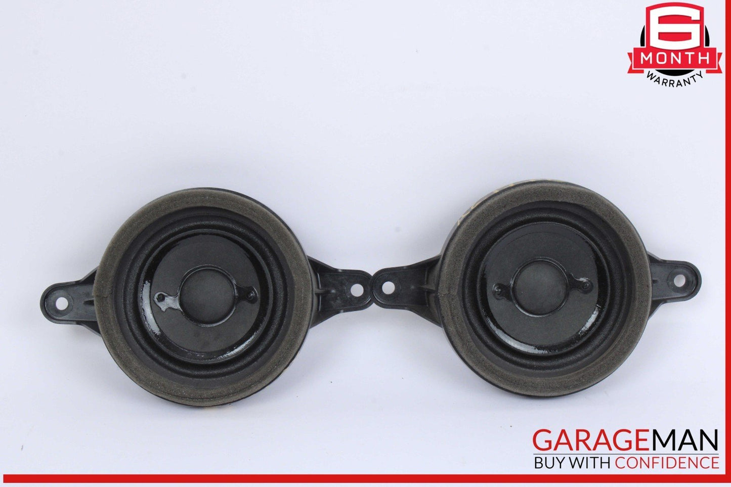 12-18 Audi A6 Front Left and Right Side Mid Range Door Audio Sound Speaker Set