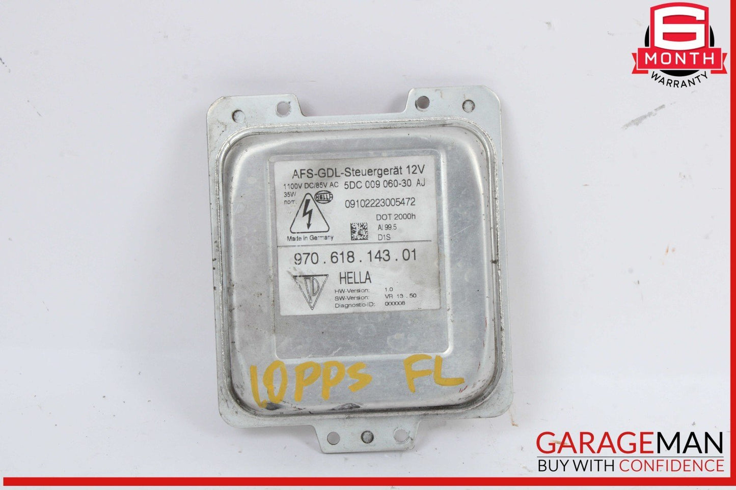 10-16 Porsche Panamera 970 Xenon HID Headlight Ballast Module Unit OEM