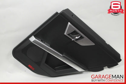 10-15 Mercedes X204 GLK350 Rear Right Side Interior Door Trim Panel Cover Black