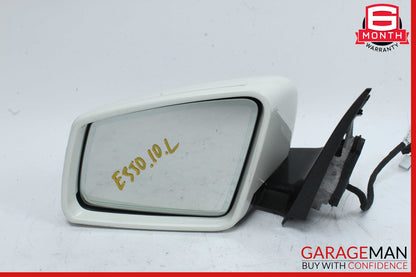10-13 Mercedes W212 E350 Front Left Side Mirror Door Rear View Assembly OEM