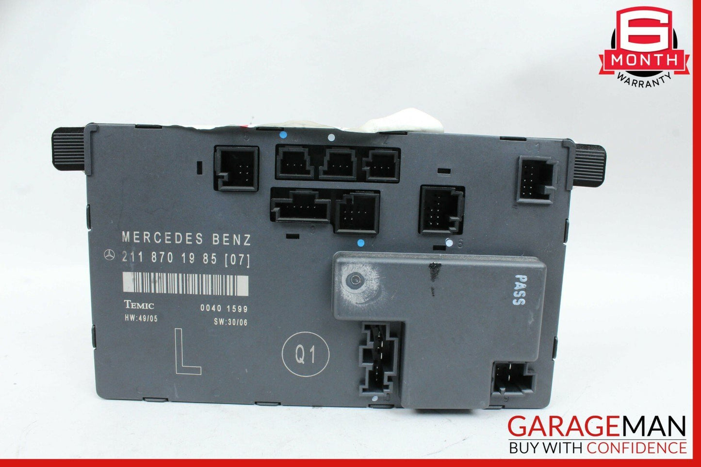 03-09 Mercedes W211 E350 E63 AMG Front Left Driver Side Door Control Module OEM