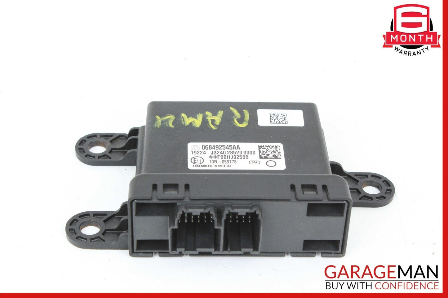 21-22 Dodge RAM 1500 Gateway Computer Control Module Unit 68492545AA