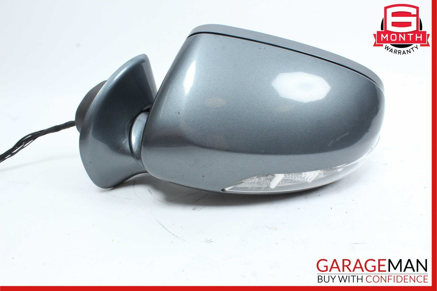 07-09 Mercedes W211 E550 E63 AMG Front Left Side Mirror Door Rear View Flintgray