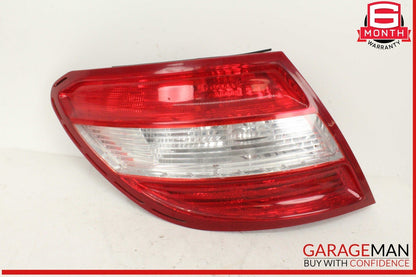 08-11 Mercedes W204 C300 Rear Left Driver Side Tail Light Lamp 2048200164 OEM