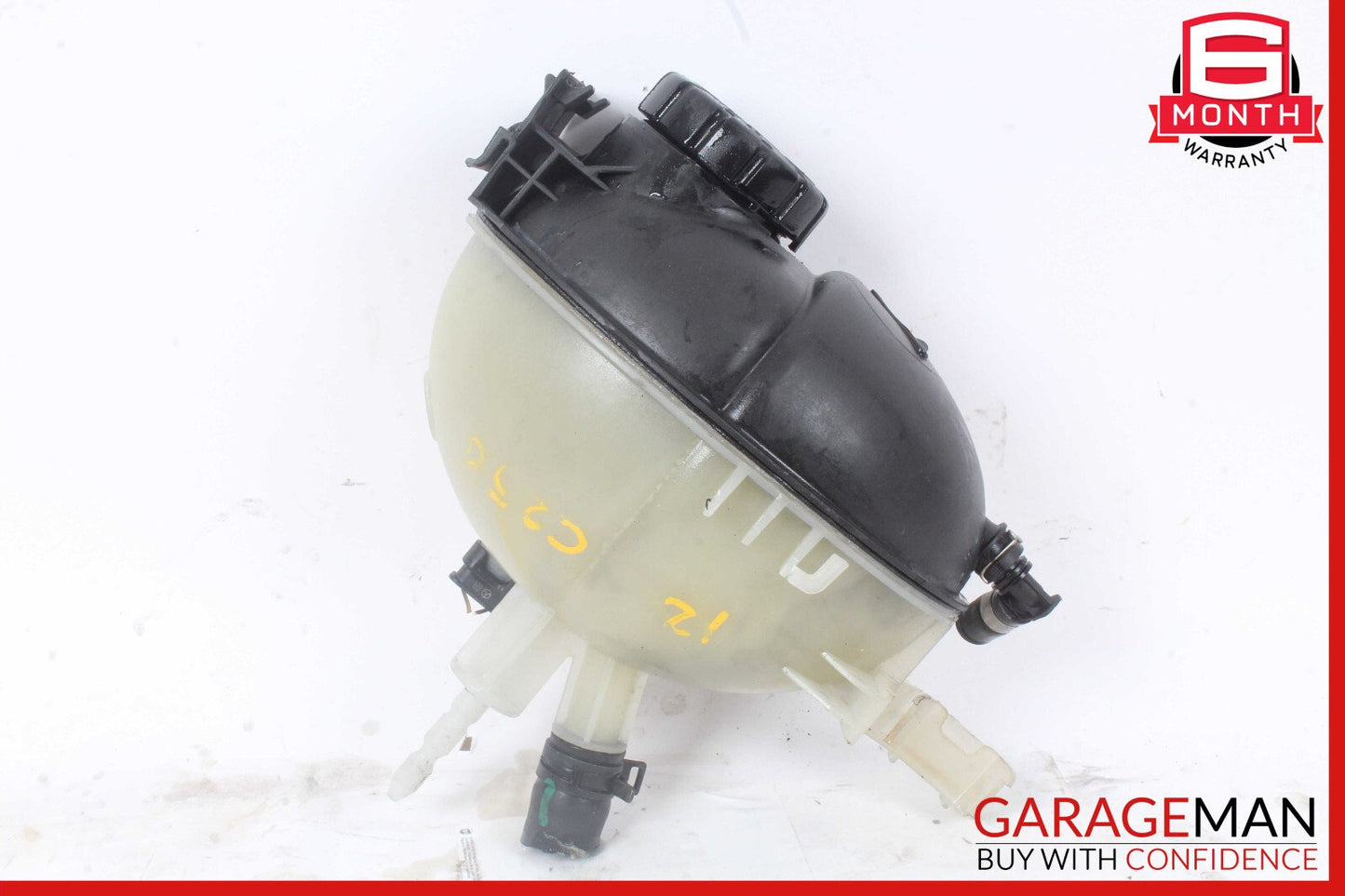08-14 Mercedes W204 C250 C300 Radiator Coolant Overflow Tank Reservoir OEM