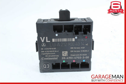 08-18 Mercedes SLK250 CLS500 C250 E350 Front Left Side Door Control Module Unit