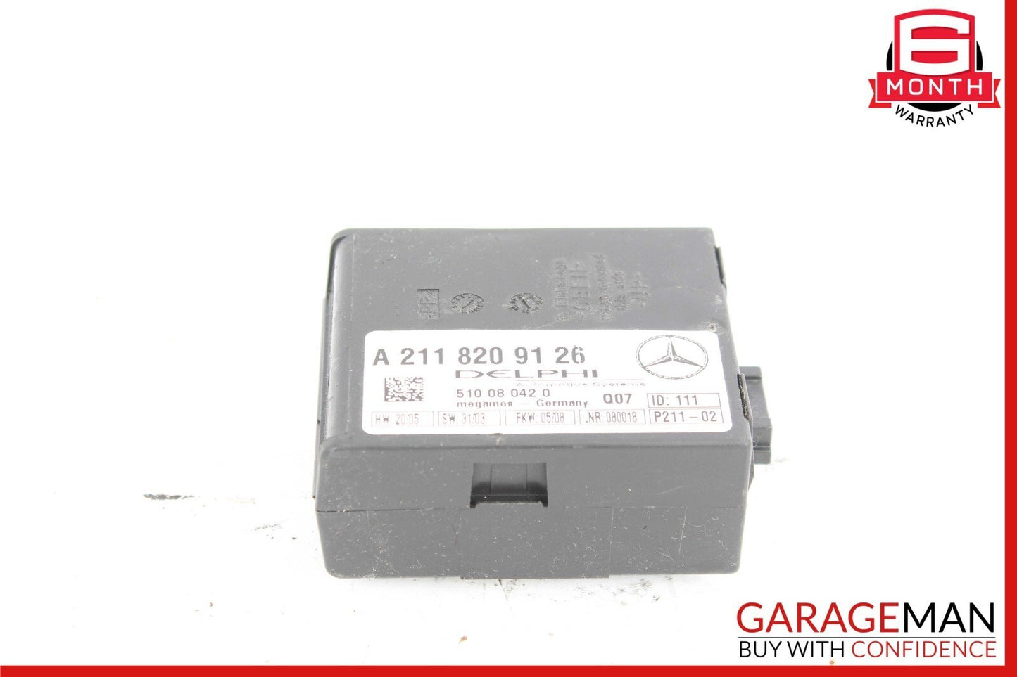 00-08 Mercedes CLK320 SL500 SLK350 S430 Anti Theft Control Alarm Module Unit OEM