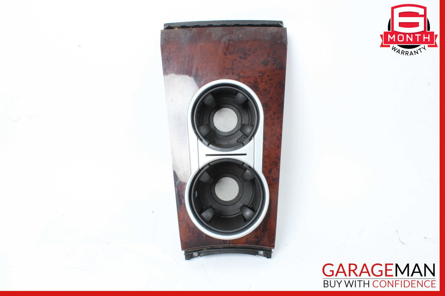 06-12 Mercedes W164 ML350 GL450 Center Console Cup Holder Compartment Wood OEM