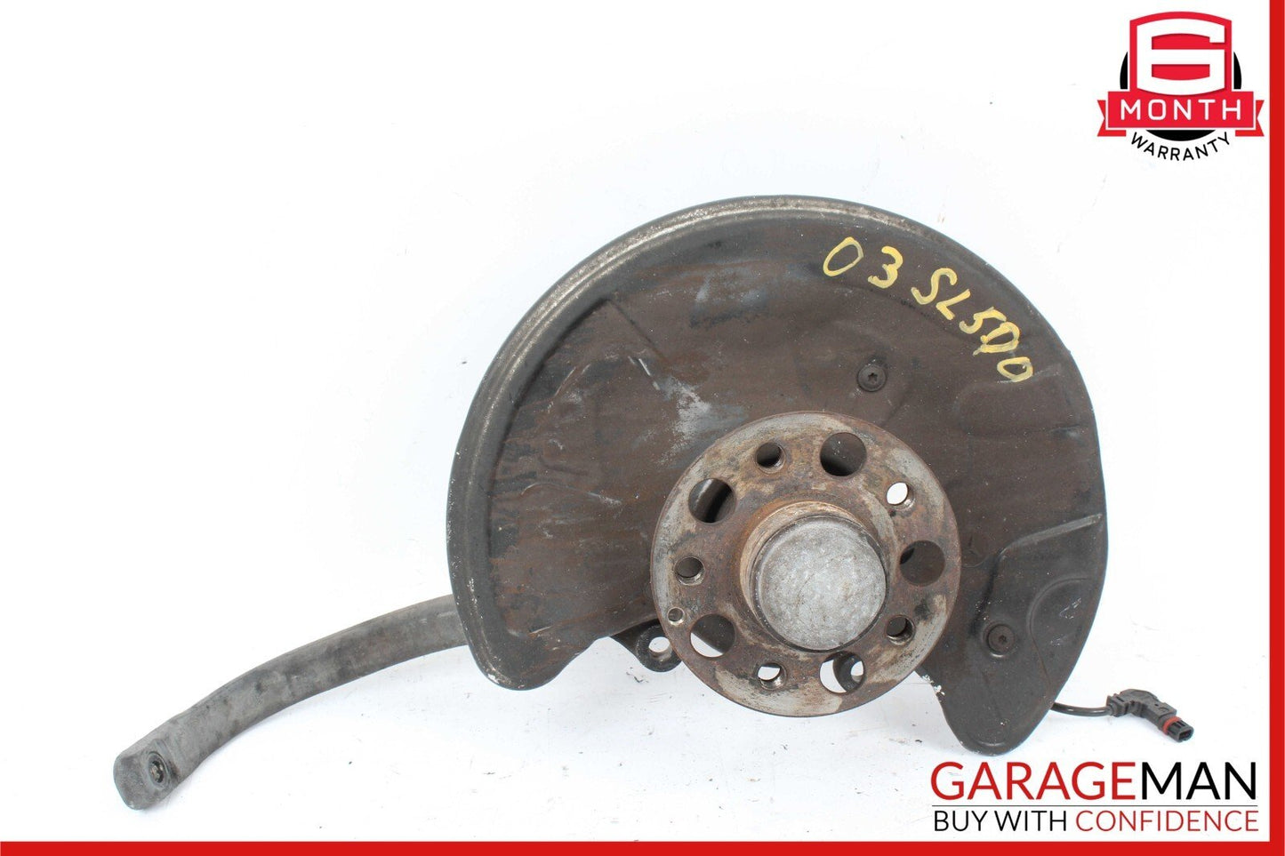 03-06 Mercedes R230 SL500 SL55 AMG Front Right Side Spindle Knuckle Hub OEM