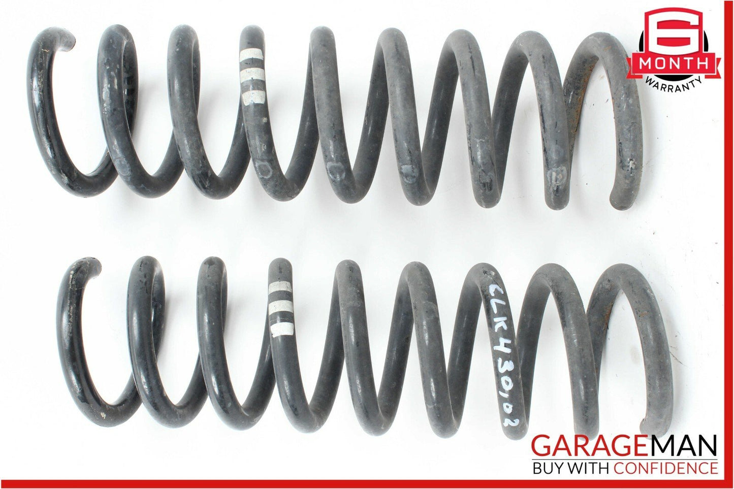 98-03 Mercedes W208 CLK320 CLK430 Rear Shock Absorber Coil Spring Set of 2 Pc