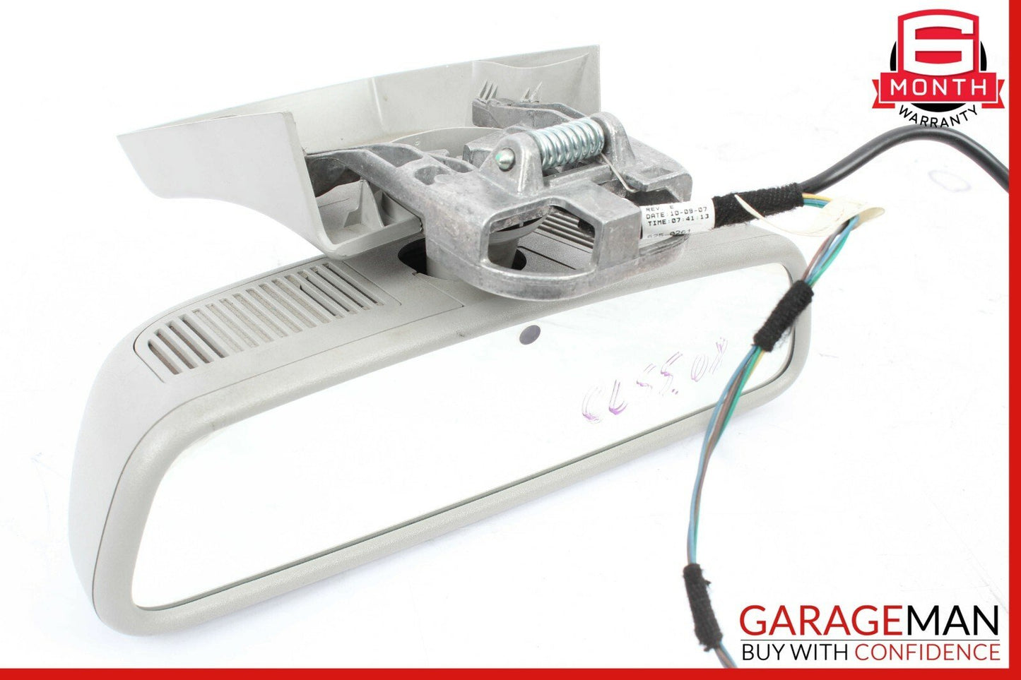 07-10 Mercedes W216 CL550 CL600 CL65 AMG Interior Upper Rear View Mirror Grey