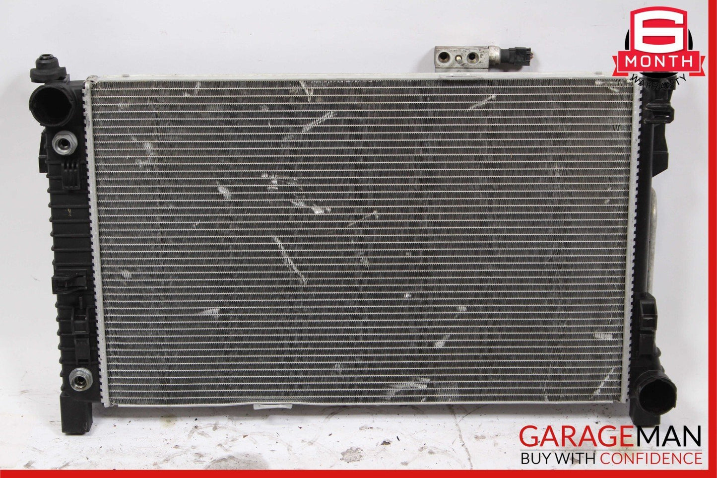 01-05 Mercedes W209 CLK500 C230 Engine Cooling Radiator AC A/C Condenser OEM