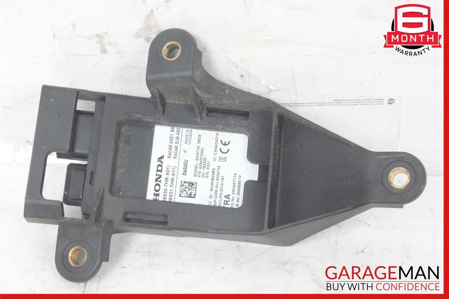 18-22 Honda Odyssey Rear Right Blind Spot Monitor Radar 36930-THR-A01 OEM