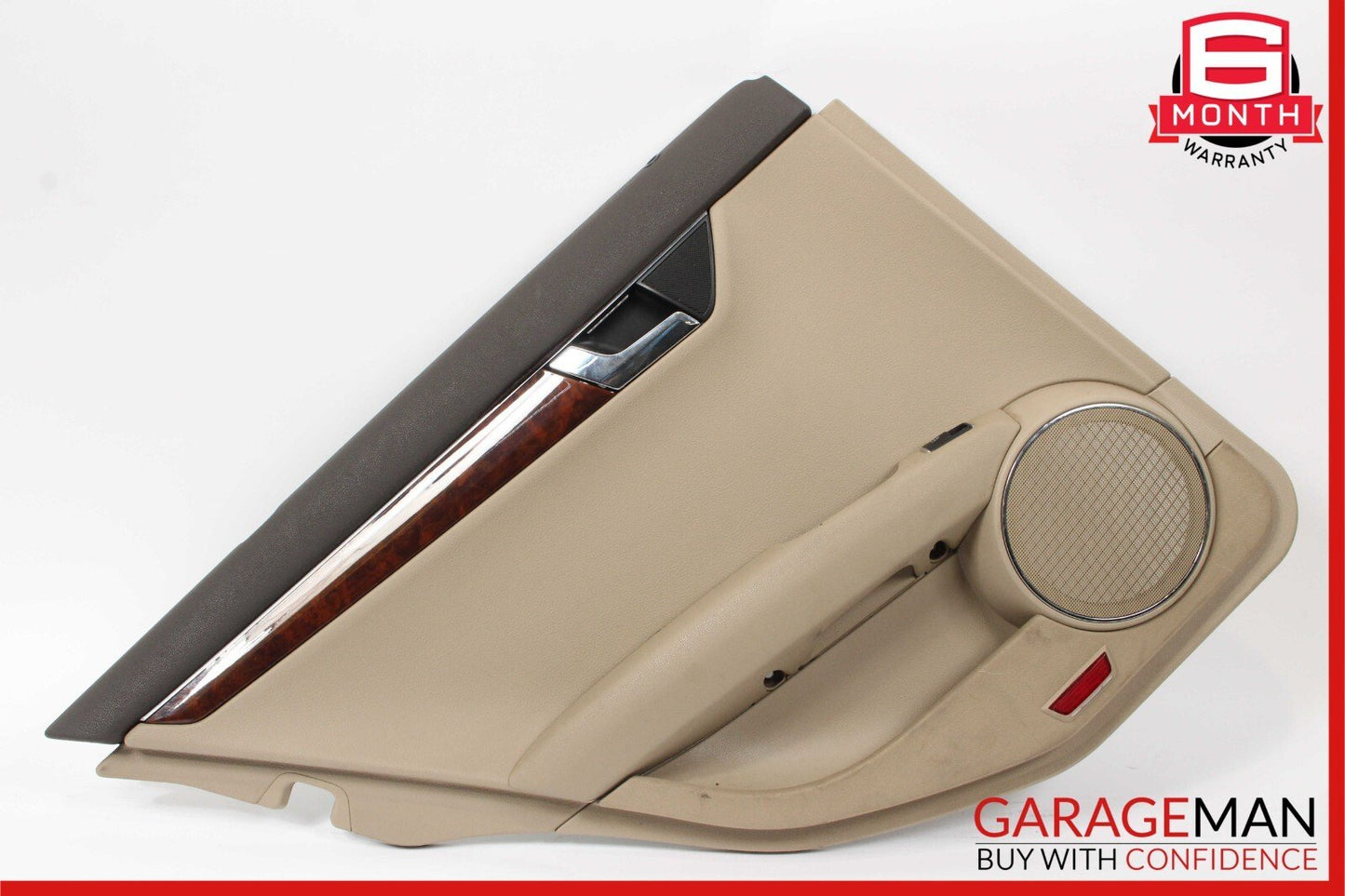 08-14 Mercedes W204 C300 C350 Rear Left Side Interior Door Panel Assembly Beige