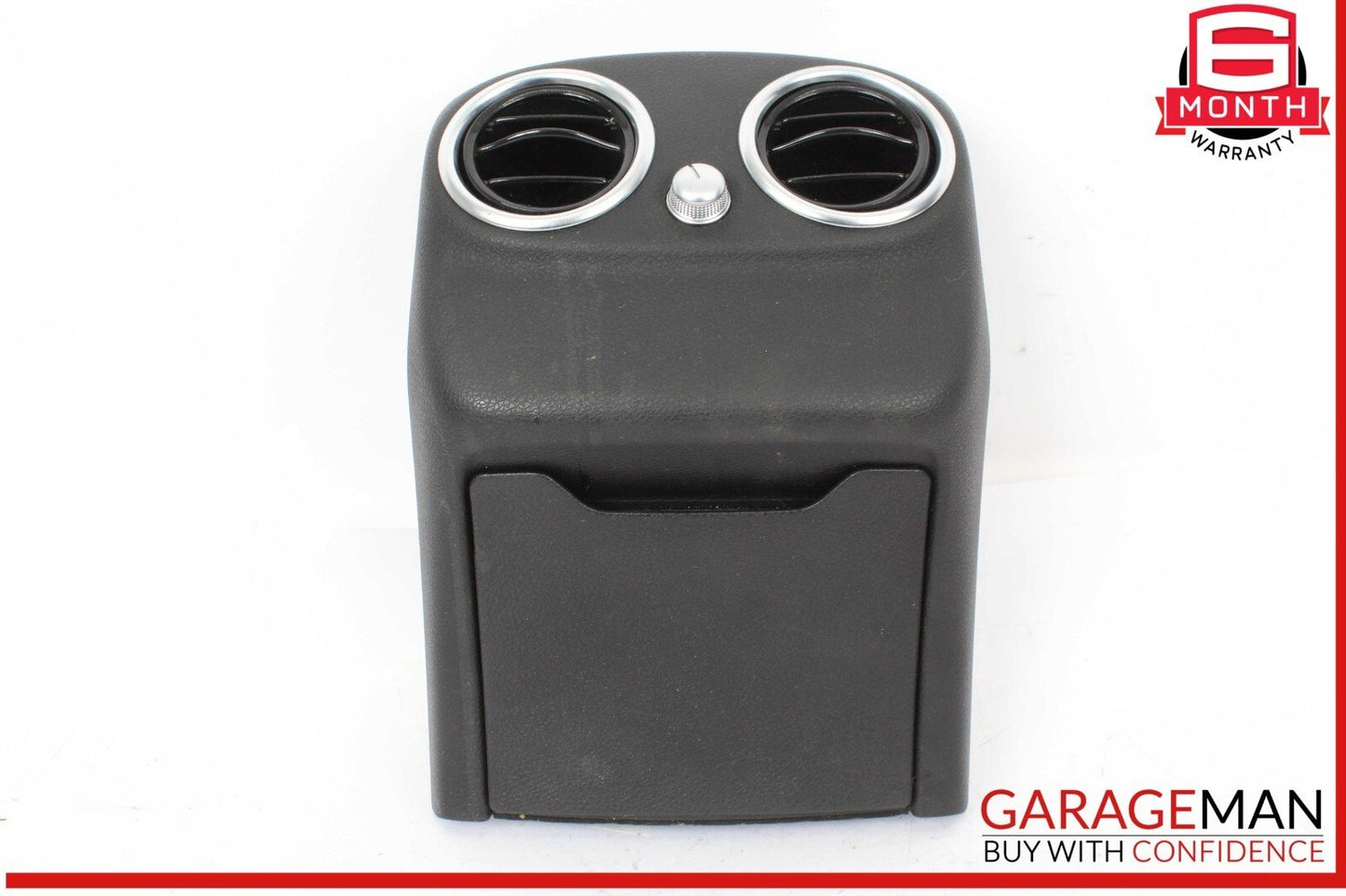 15-20 Mercedes W205 C300 C350e Rear Center Console A/C Air Vent Assy Black OEM