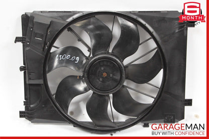 08-11 Mercedes W204 C300 Engine Cooling Radiator Fan Shroud Motor Assembly OEM
