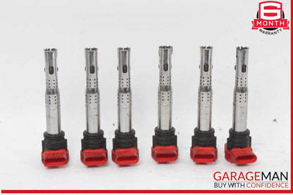 07-15 Audi Q7 A6 S6 Ignition Coils Set of 6 Pc 06E905115E OEM