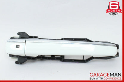 98-02 Mercedes W210 E320 Front Right Passenger Side Exterior Door Handle White