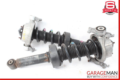 11-17 Porsche Cayenne 958 Rear Shock Absorber Strut Spring Set of 2 Pc OEM