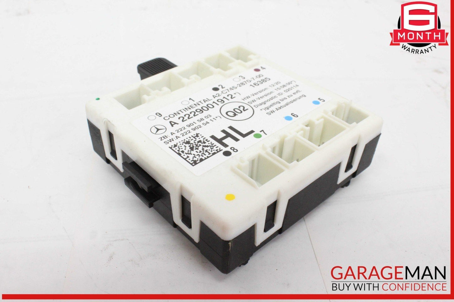 15-20 Mercedes W205 C300 Rear Left Driver Side Door Control Module Unit OEM