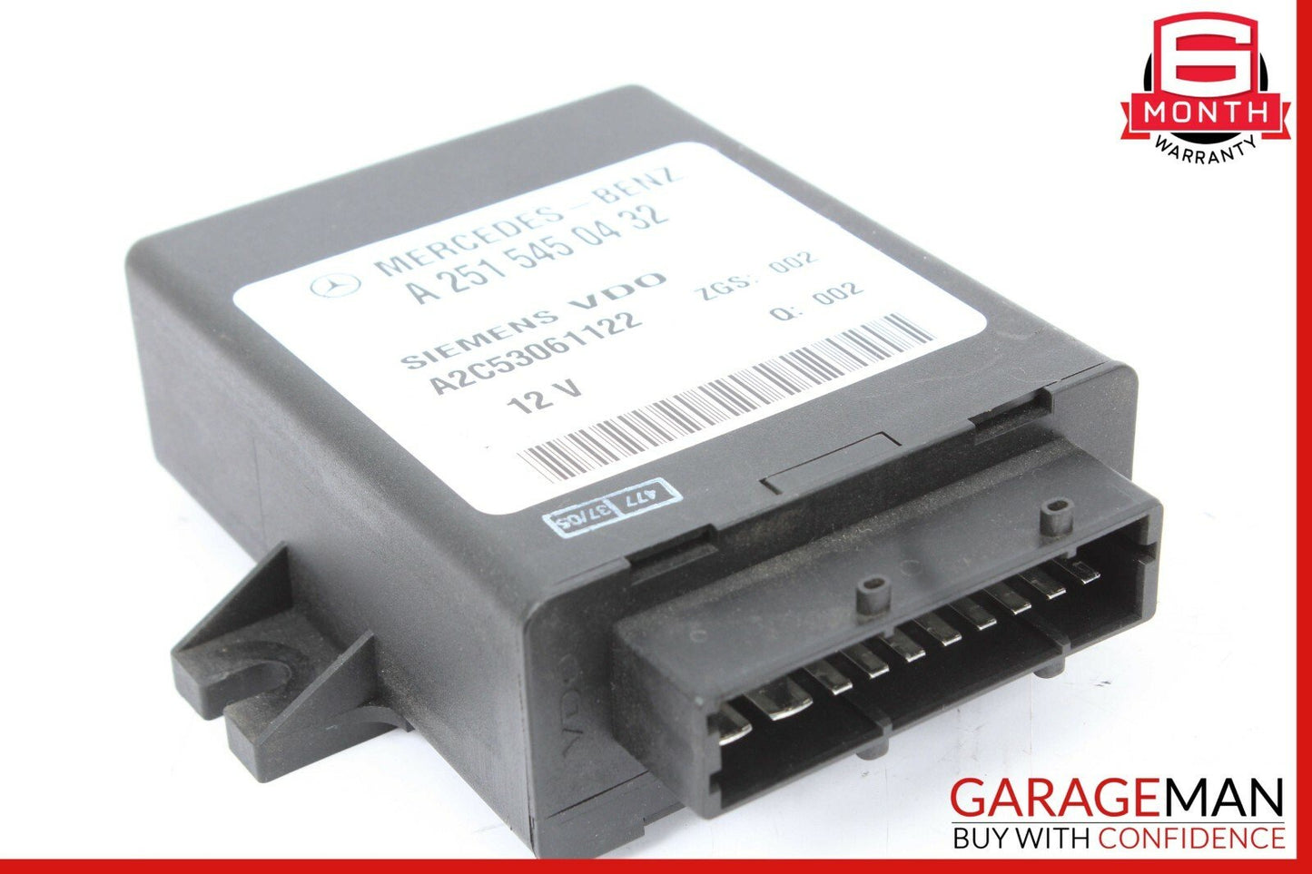 06-09 Mercedes W251 R350 R500 Air Airmatic Suspension Control Module Unit OEM