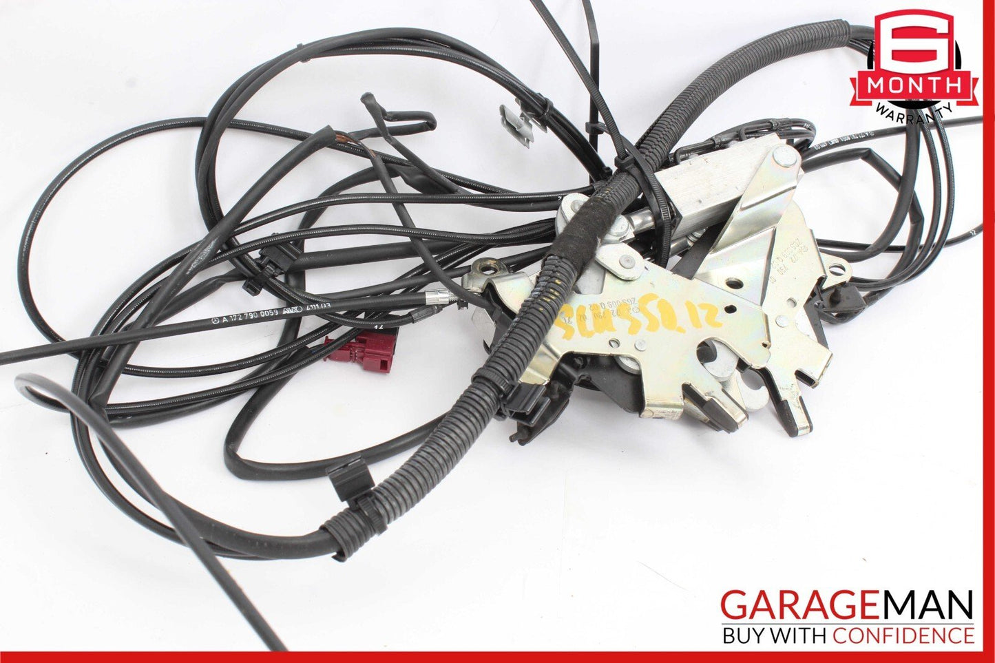 12-20 Mercedes R172 SLK350 SLC300 Roof Top Front Lock Latch Actuator Assembly