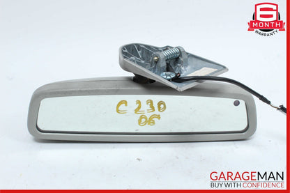 01-09 Mercedes C230 C320 CLK320 Interior Top Upper Rear View Mirror Gray