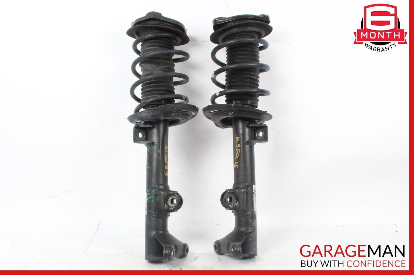 10-16 Mercedes W207 E350 Front Shock Absorber Spring Strut Set Of 2 OEM