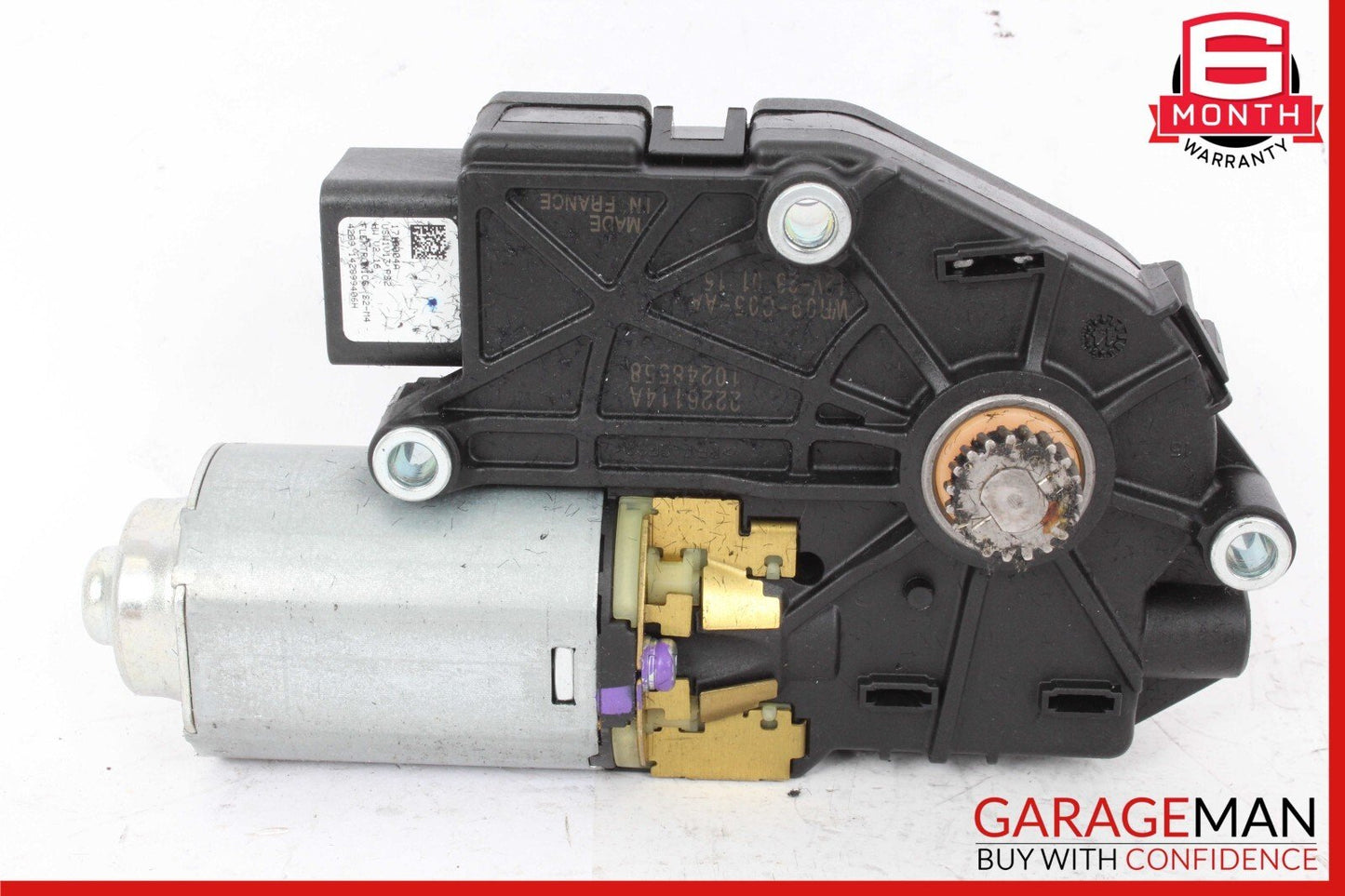 14-17 Maserati Ghibli Sunroof Panoramic Roof Window Regulator Motor Unit OEM