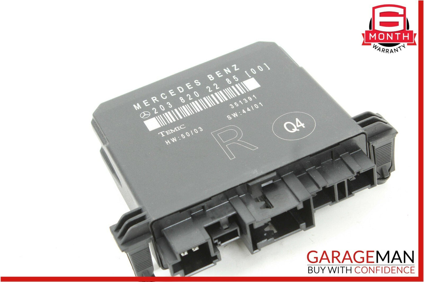 01-07 Mercedes W203 C230 Rear Right Door Control Module OEM