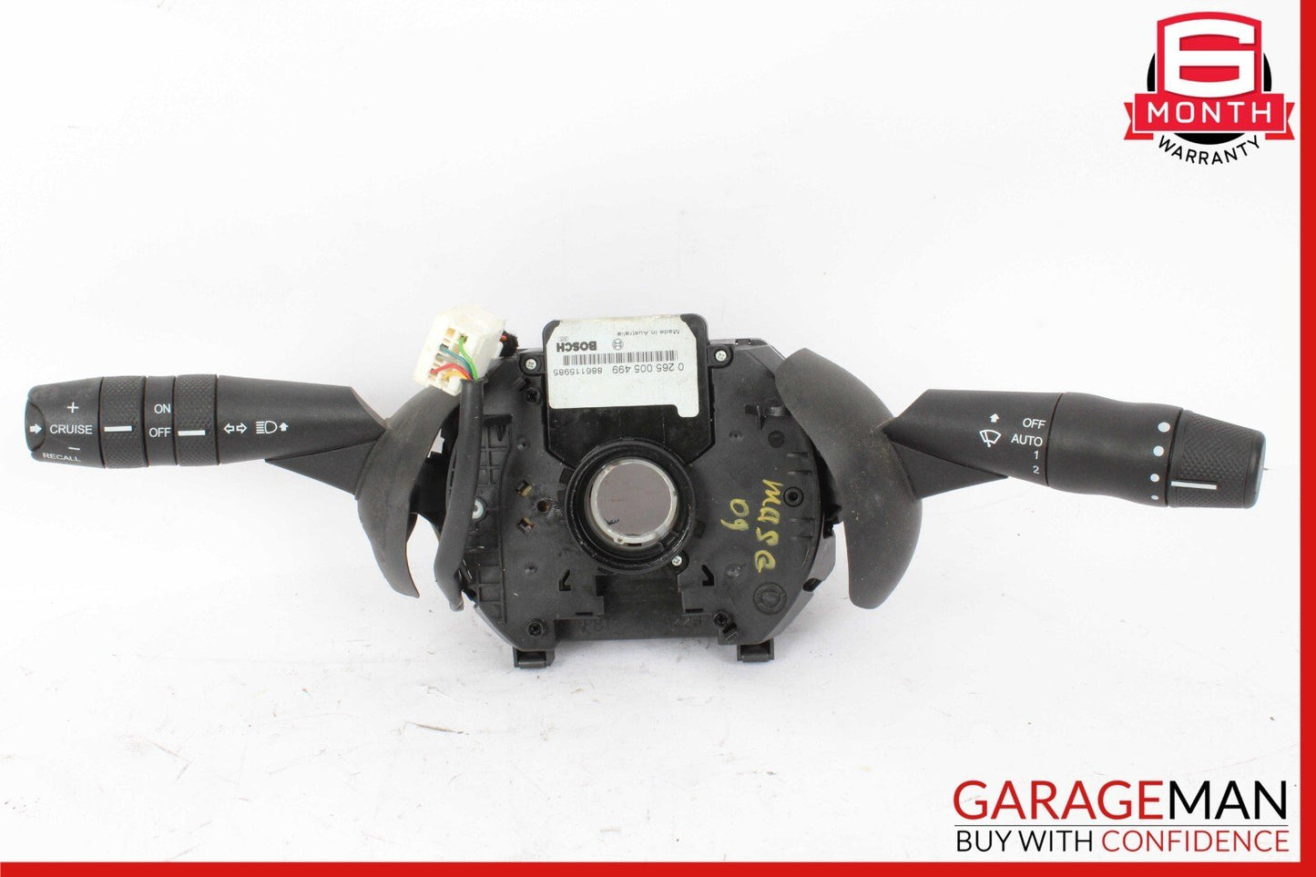 03-19 Maserati GranTurismo Quattroporte Steering Column Switch OEM