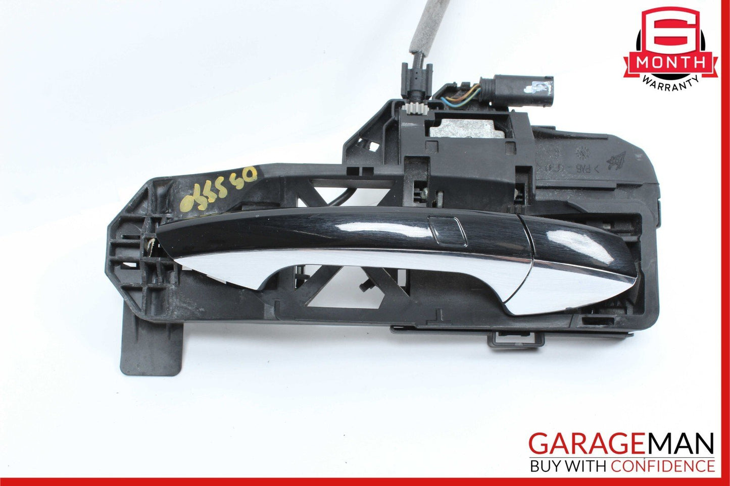 07-13 Mercedes W221 S550 Front Right Exterior Door Handle Keyless Go Black OEM