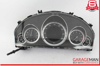 10-13 Mercedes W207 E350 E550 Instrument Cluster Speedometer 2129003813 OEM