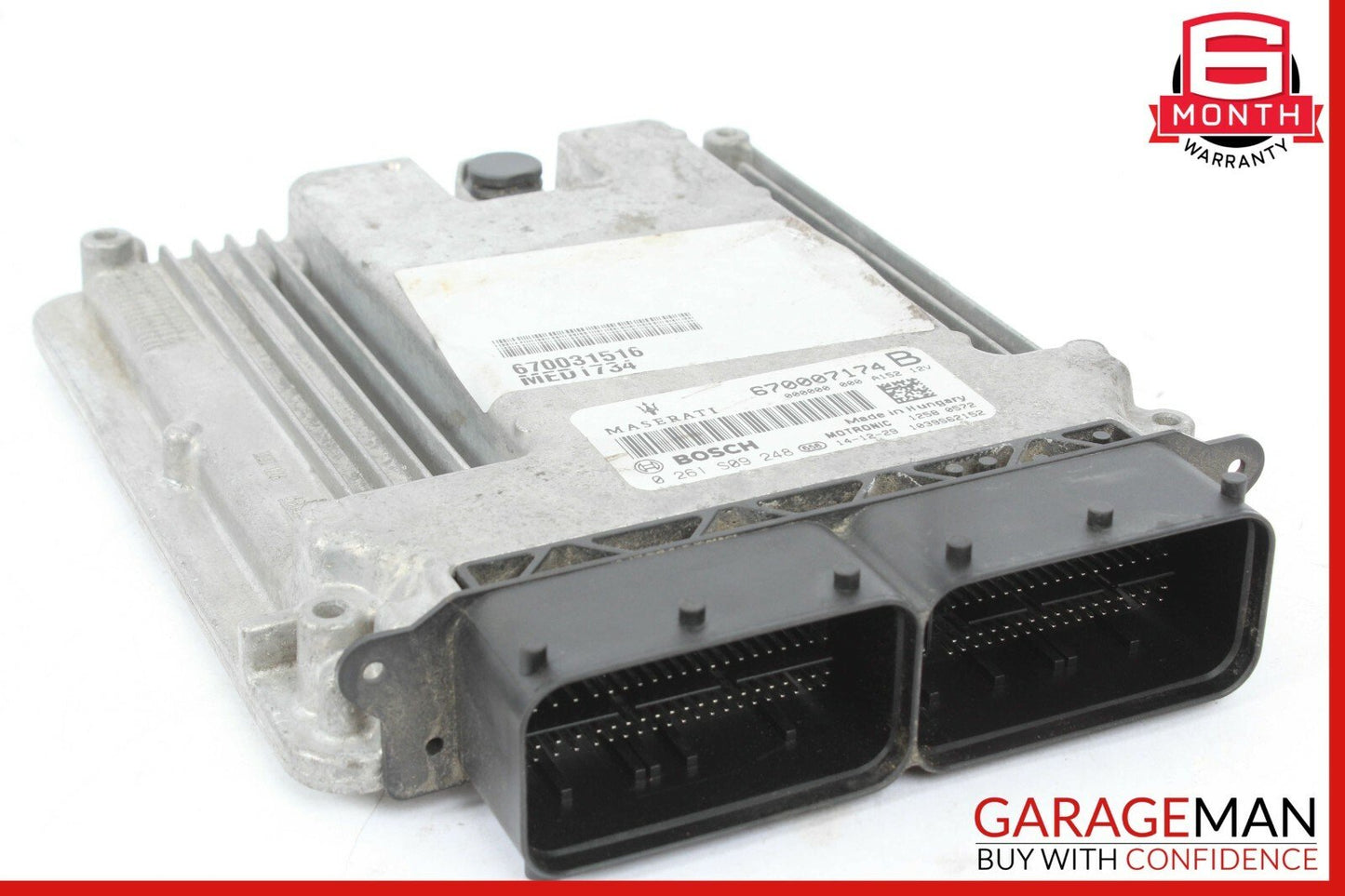 14-17 Maserati Ghibli ECU ECM Engine Computer Control Module OEM