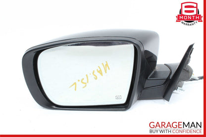 14-17 Maserati Ghibli Front Left Driver Side Mirror Door Rear View Black OEM