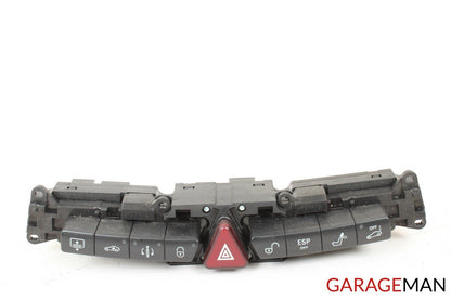 03-06 Mercedes W220 S430 S500 Dashboard Center Switch ESP Hazard Door Lock OEM