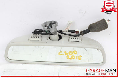 14-19 Mercedes W205 C300 4MATIC Front Windshield Interior Rear View Mirror OEM