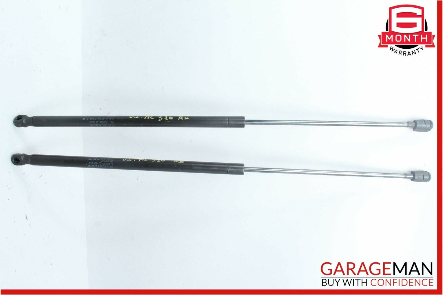 05-11 Mercedes W163 ML320 Rear Right and Left Trunk Lift Support Shock Strut Set