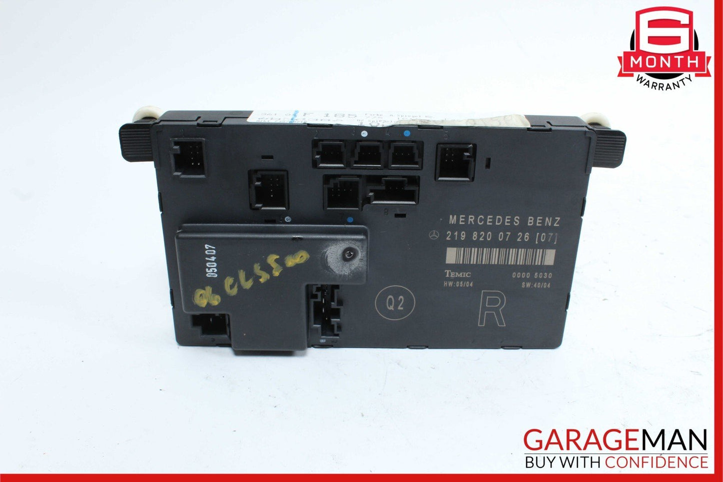 06-11 Mercedes CLS500 CLS550 CLS63 AMG Front Right Side Door Control Module Unit