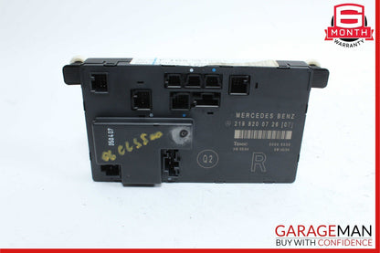 06-11 Mercedes CLS500 CLS550 CLS63 AMG Front Right Side Door Control Module Unit
