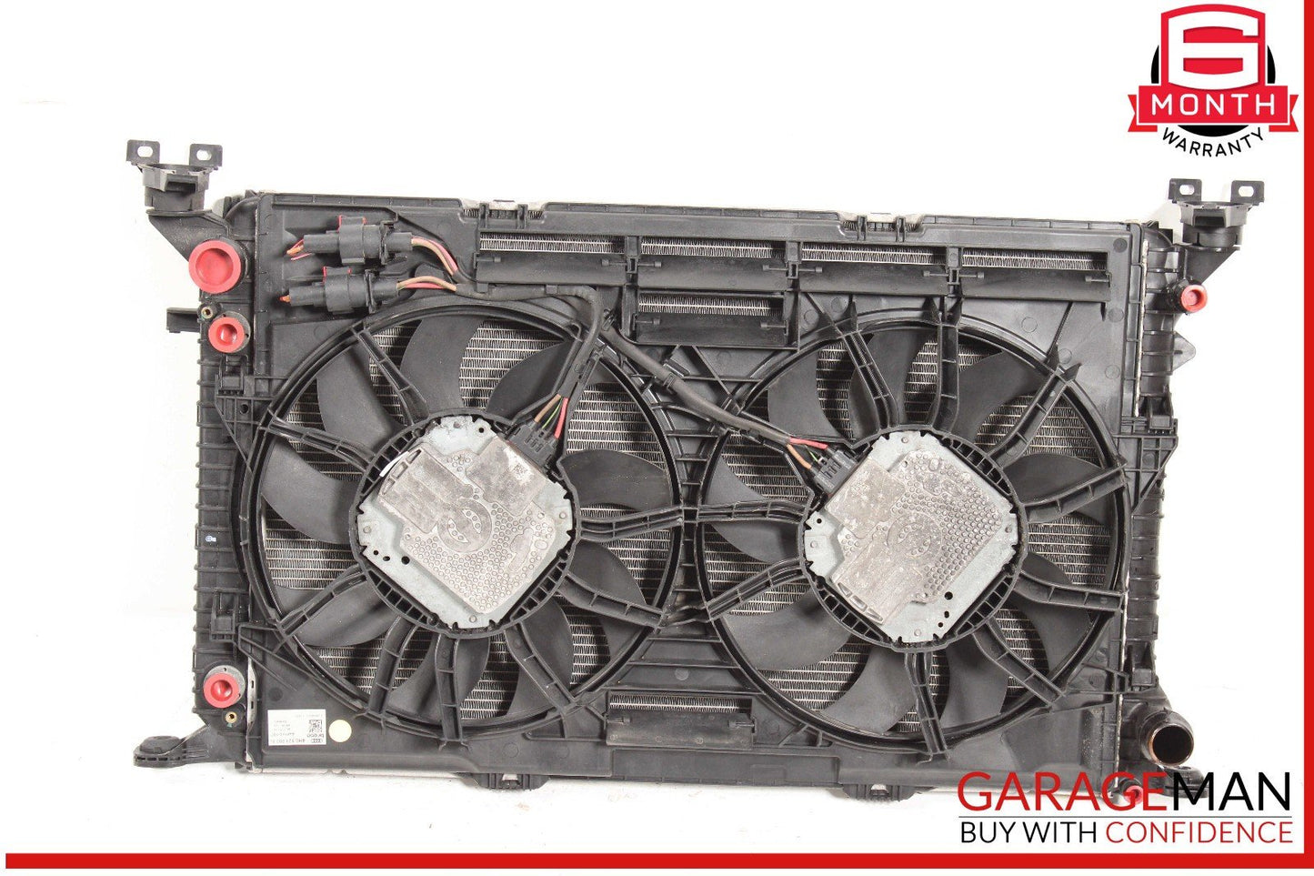 12-18 Audi A6 A7 SQ5 Cooling Fan Radiator AC Condenser Assembly 8T0260401G OEM