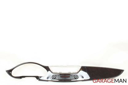 06-11 Mercedes W219 CLS550 Center Dash Climate Control Trim Bezel Panel Assembly