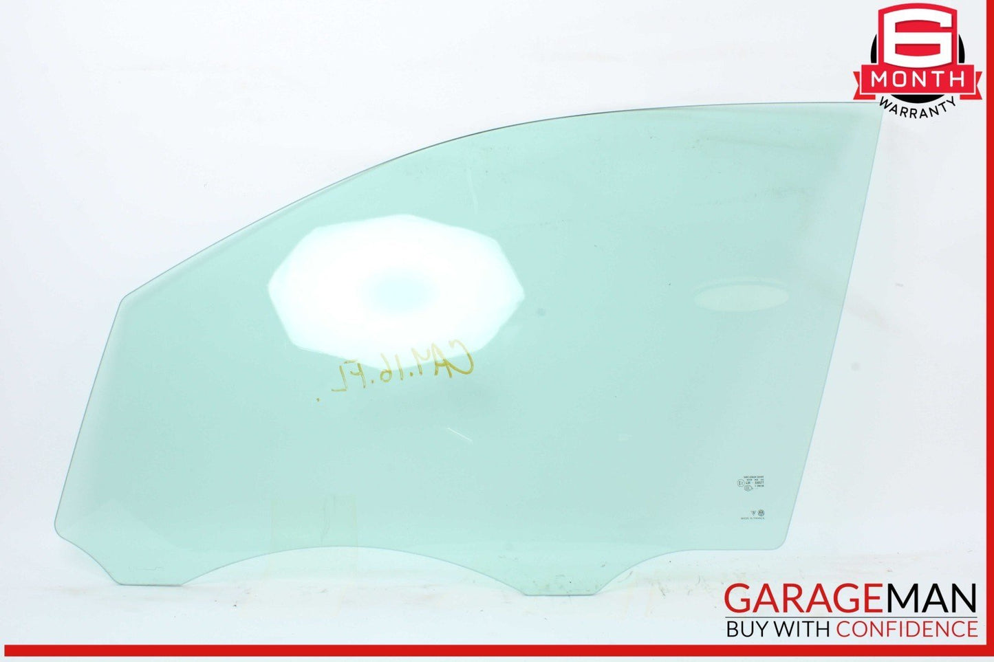 11-18 Porsche Cayenne 958 Front Left Driver Side Door Window Glass OEM